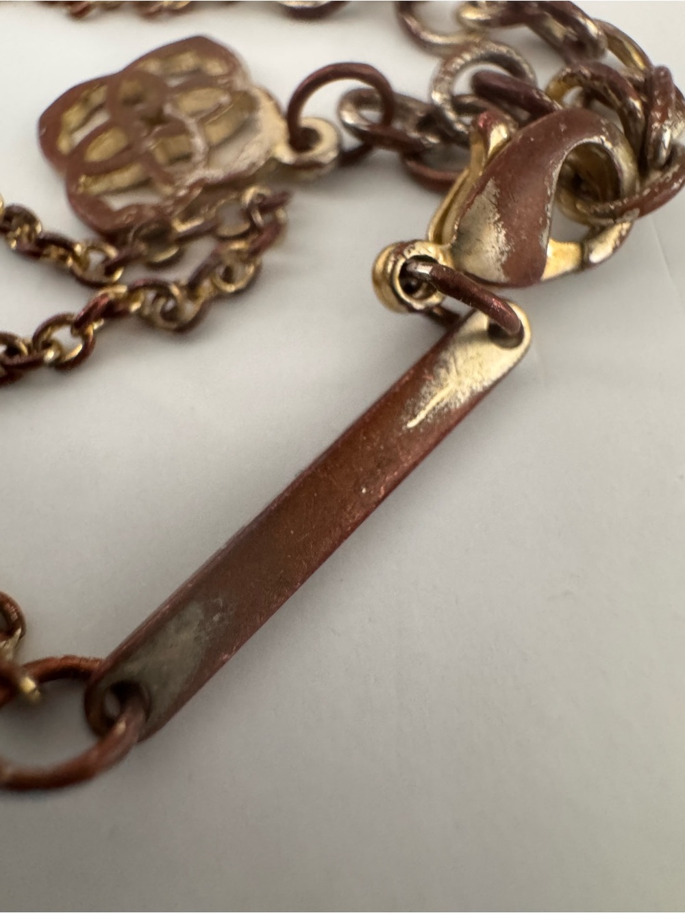 Kendra Scott Rose Gold Tone Oval Pendant Necklace - Picture 8 of 9